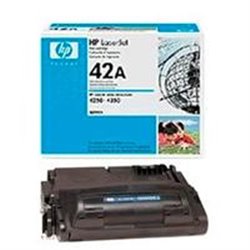 TONER HP NEGRO P/LASERJET 42A P/4240 4250 4350 Q5942A - 10000 PAGINAS