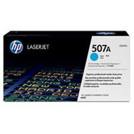 TONER HP 507A CYAN PARA LASERJET COLOR M551DN, M551N -6,000 PAGINAS