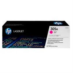 TONER HP MAGENTA 305A PARA LASERJET 300, 400 - 2,600 PAGINAS