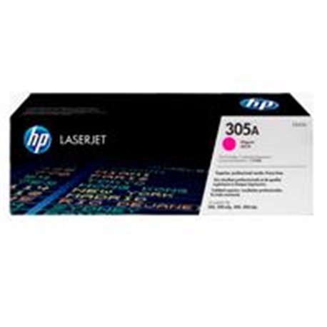TONER HP MAGENTA 305A PARA LASERJET 300, 400 - 2,600 PAGINAS