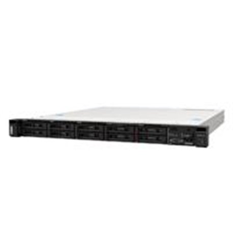 SERVIDOR LENOVO THINKSYSTEM SR250 V2 XEON E-2388G 8C 3.2GHZ /RAM 16GB 3200MHZ /DISCO NO INCLUIDO/ RED 4 PTOS 1GB RJ45 / PS 450W 