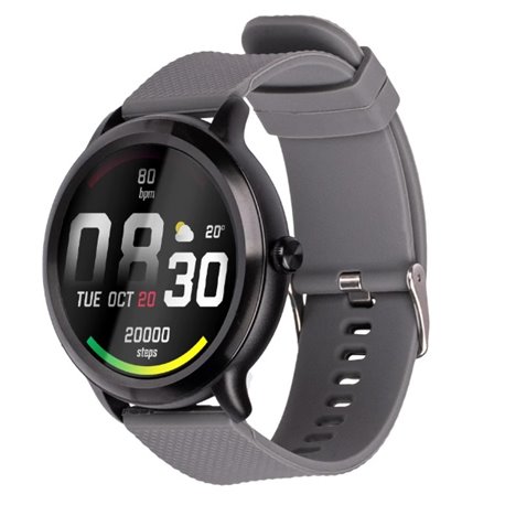 Smartwatch Techzone negro/gris Casual TZSW03 IP65 app Dafit compatible Android 5.1 IOS 9.0 supreriores
