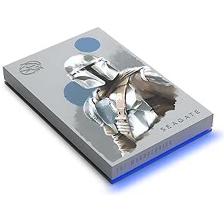 HD Externo Seagate 2TB FireCuda 2.5 USB 3.0 Edicion Star Wars The Mandalorian para PC/MAC