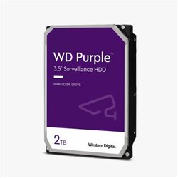 HD 2TB Western Digital modelo WD23PURZ purple surveillance