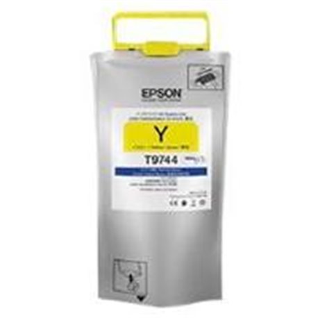 BOLSA DE TINTA EPSON MODELO T974 AMARILLO, ALTA CAPACIDAD PARA WF- C869R