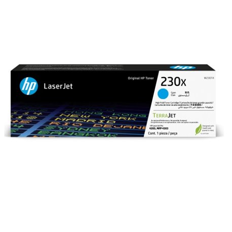 Toner HP 230X W2301X Cian LASERJET PRO 4203 / MFP 4303 5 500 Paginas