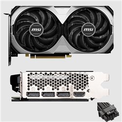 Tarjeta de video MSI 12GB RTX 4070 VENTUS 2X 12G OC GDDR6X 1xHDMI 3xDP 7680X4320