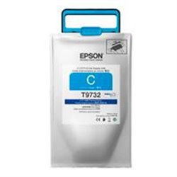 BOLSA DE TINTA EPSON MODELO T973 CYAN, PARA WF-C869R