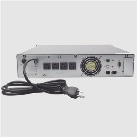 UPS Epcom on-line doble conversión EPU1000RTOL2U 1000VA/ 900W LCD rack/torre clavija de Entrada NEMA 5-15P