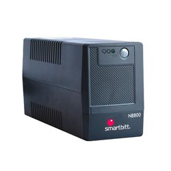 UPS interactivo Smartbitt SBNB800 800VA/400W 120V torre 6 NEMA 5-15R con respaldo regulación y supresor picos