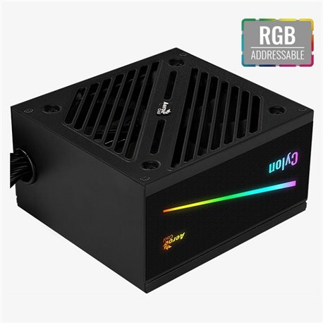 Fuente AeroCool Cyclon 600W 80 Plus Bronze RGB