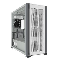 Gabinete Corsair 7000D AIRFLOW blanco cristal templado ATX torre panel frontal acero 3*ventiladores