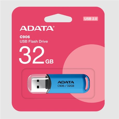 MEMORIA ADATA 32GB USB 2.0 C906 AZUL