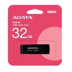 Memoria ADATA 32GB USB UC310 3.2 Negro lectura 100MB/s UC310-32G-RBK