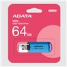 MEMORIA ADATA 64GB USB 2.0 C906 AZUL