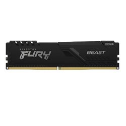 MEMORIA KINGSTON 8GB DDR4 3600MHZ FURY BEAST NEGRO KF436C17BB/8