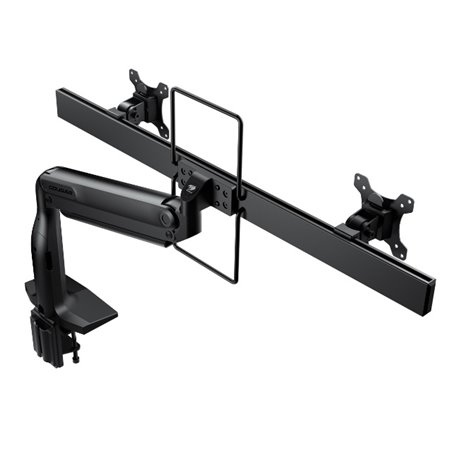 Soporte de Escritorio Cougar DUO350 para 2 Monitores de alta resistencia VESA con Movimientos de ajustes