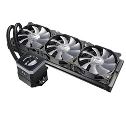 Enfriamiento Liquido Cougar Helor 360 Negro ARGB 3x120mm 1800rpm