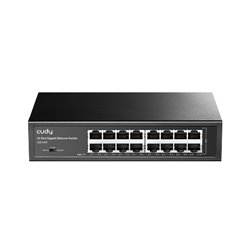 Switch Cudy GS1016 de escritorio 16 puertos gigabit carcasa de metal no administrable Auto MDI/MDIX