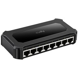 Switch Cudy GS108D de escritorio 8 puertos gigabit carcasa de plástico no administrable Auto MDI/MDIX green technology ahorro en