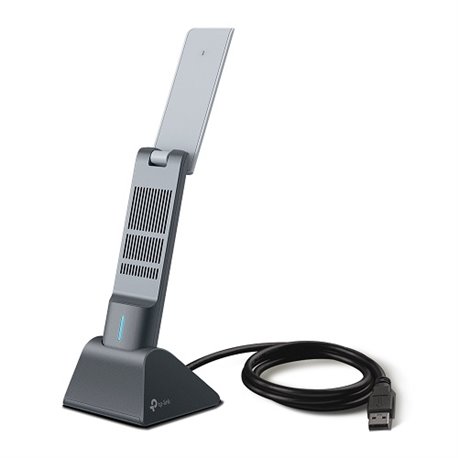 Adaptador inalámbrico Wi-Fi 6 USB 3.0 TP-Link Archer TX21UH AX1800 MU-MIMO OFDMA antena 180 grados de alto alcance