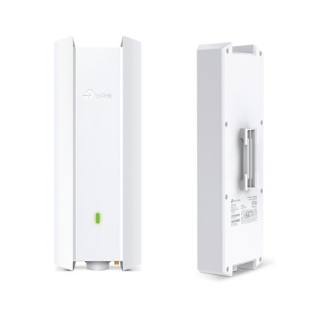 Access Point TP-Link para exterior Wi-Fi 6 EAP610-Outdoor AX3000 MU-MIMO IP67 Omada Mesh 1 puerto gigabit PoE pasivo(802.3at)
