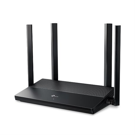 Router TP-Link Wi-Fi 6 EX141 AX1500 compatible con EasyMesh R2 OFDMA/MU-MIMO/Tx Beamforming 1xWAN y 3xLAN gigabit 4 antenas exte