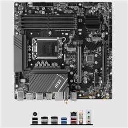 Tarjeta madre MSI PRO B760M-A WIFI socket 1700 13a Gen 4xDDR5 6800Mhz 2xHDMI 2xDP