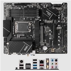 Tarjeta madre MSI PRO Z790-P WIFI DDR5 socket 1700 13a Gen 4xDDR5 5333Mhz HDMI DP