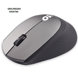 Mouse Brobotix Inalambrico 1000 DPI Gris/Negro