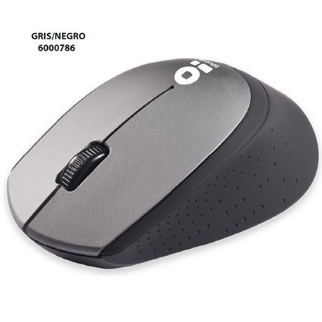 Mouse Brobotix Inalambrico 1000 DPI Gris/Negro