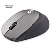 Mouse Brobotix Inalambrico 1000 DPI Gris/Negro