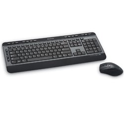 Kit Teclado y Mouse Verbatim Inalambrico RF USB Negro/Gris