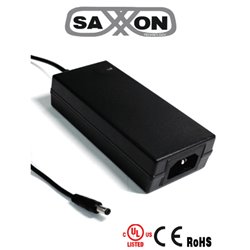 Fuente de poder Saxxon PSU1205-D Regulada de 12Vcc a 5 Amperes Ideal para equipos de Alto Consumo de Corriente Para Usos Multipl