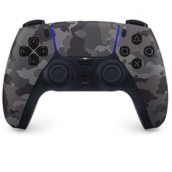 Control PS5 Dual Sence Camuflaje negro/gris inalambrico