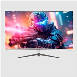 Monitor Balam Rush 27 Ultra Earth II curvo MGX27C FULL HD 1MS 165Hz HDMI DP Type C audio 3.5