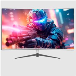 Monitor Balam Rush 27 Ultra Earth II curvo Blanco MGX27C FULL HD 1MS 165Hz HDMI DP Type C audio 3.5