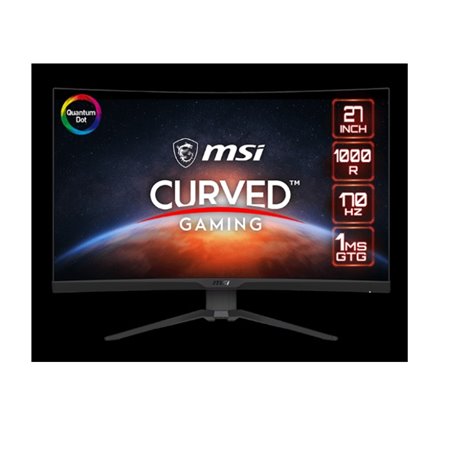 Monitor MSI 27 CURVO 2560x1440 (WQHD) 170hz 1MS 1xDP 2xHDMI Gaming MAG 275CQRF QD