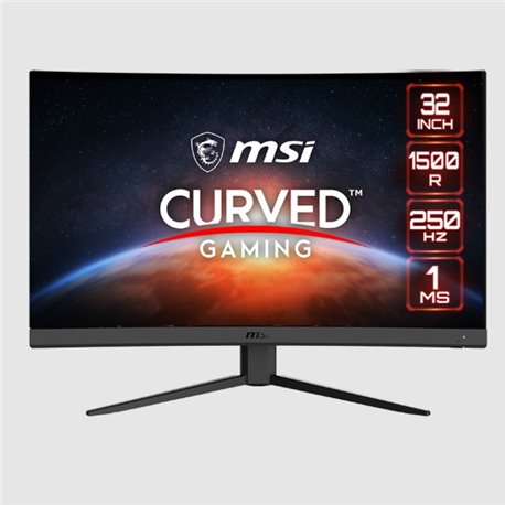 Monitor MSI 32 Curvo G32C4X 1920x1080 full HD 250hz 1ms 2xHDMI 1xDP
