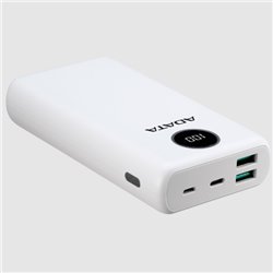 Cargador ADATA Power Bank P20000 Blanco 20000MAH AP20000QCD-DGT-CWH