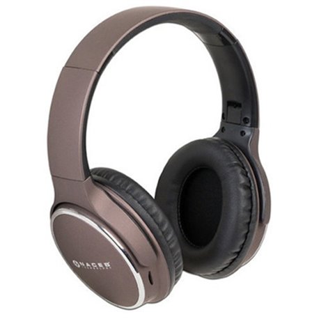 Audífono diadema inalámbrico Naceb fornax Cafe plegable 10hrs 3.5mm c/mic bluetooth 4.2