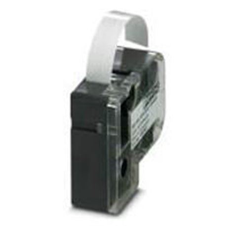 ETIQUETA PHOENIX CONTACT SIN FIN, TRANSPARENTE / NEGRO MM-TML EX9,5R C1 TR/BK