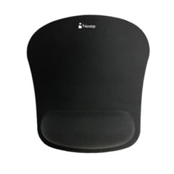 Mouse pad Nextep NE-418R negro gel descansa muñecas