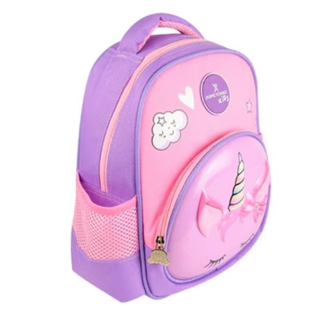 Mochila Perfect Choice Dreamer rosa preescolar para niños diseño de unicornio