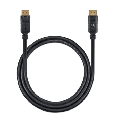 Cable Manhattan negro DisplayPort v1.4 M-M 1.0m 8K60Hz