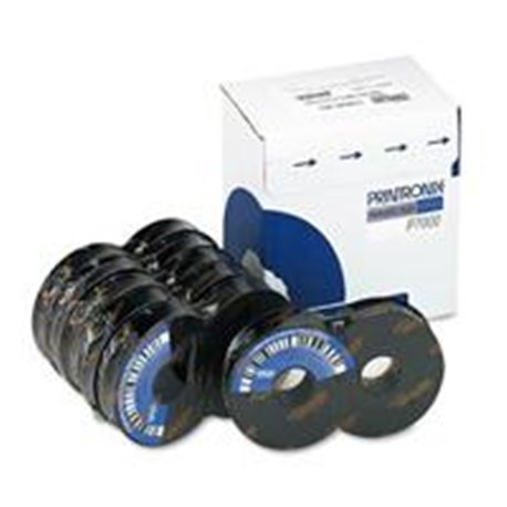 CAJA CON 6 CINTAS DE IMPRESIÓN DPM PRINTRONIX DE DURACIÓN EXTENDIDA PARA IMPRESORAS DE MATRIZ DE LÍNEA DE CARRETE MODELOS P7005,