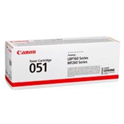TONER CANON 051 PARA MF264DW, MF267DW, MF267DW RENDIMIENTO 1,700 PAGINAS