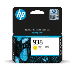 Tinta HP 938 4S6X7PL Amarillo para OfficeJet Pro 9720 / 9730 (800 Páginas)