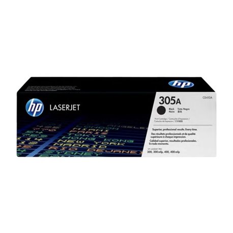 TONER HP 305A CE410A (OPEN BOX) NEGRO LASERJET PRO M451/M475 (2 200 PAG)