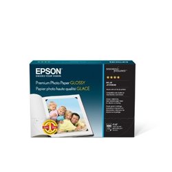 Papel Epson Fotográfico Glossy Premium 4x6 pulg c/100